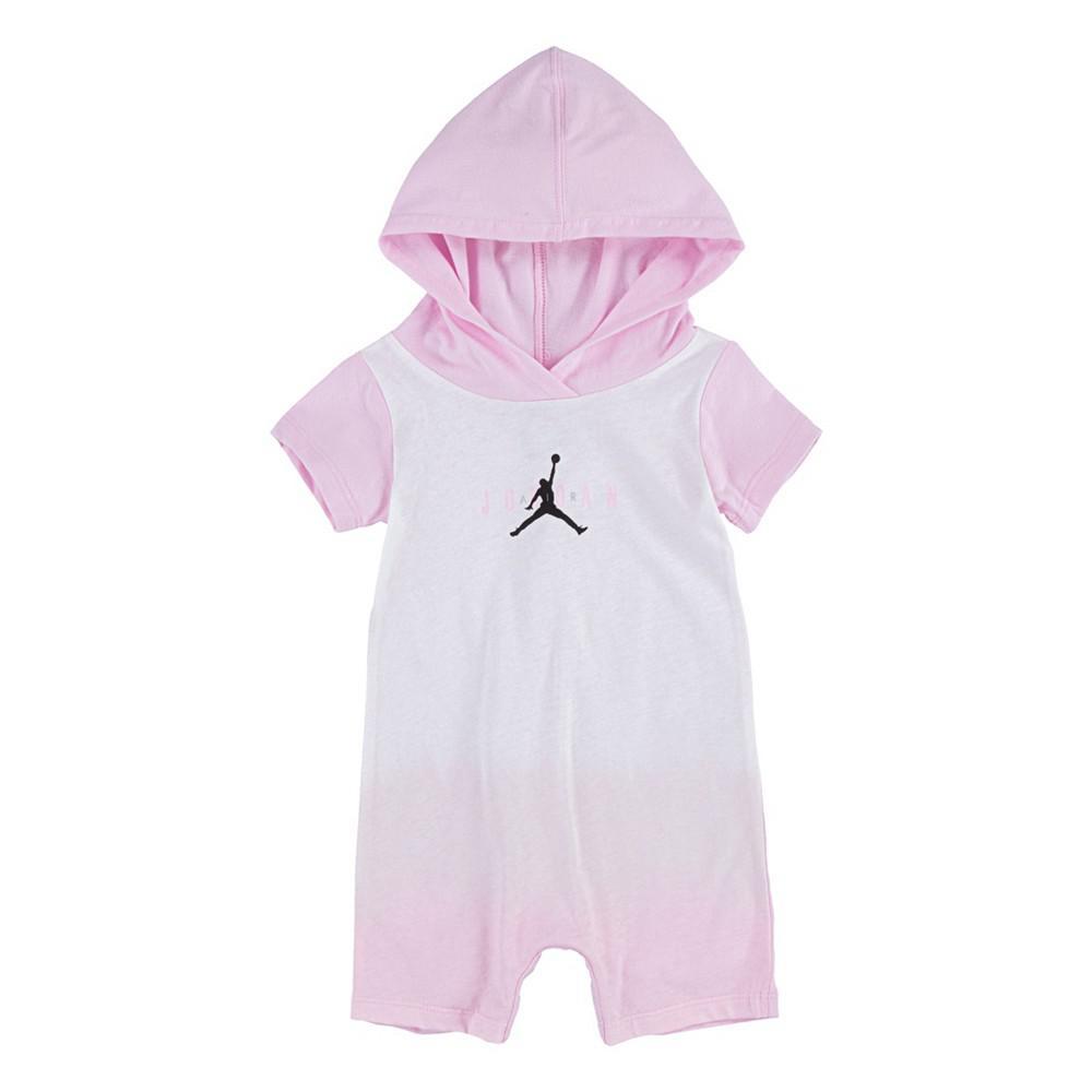 商品Jordan|Baby Boys Ombre Hooded Romper,价格¥100,第1张图片