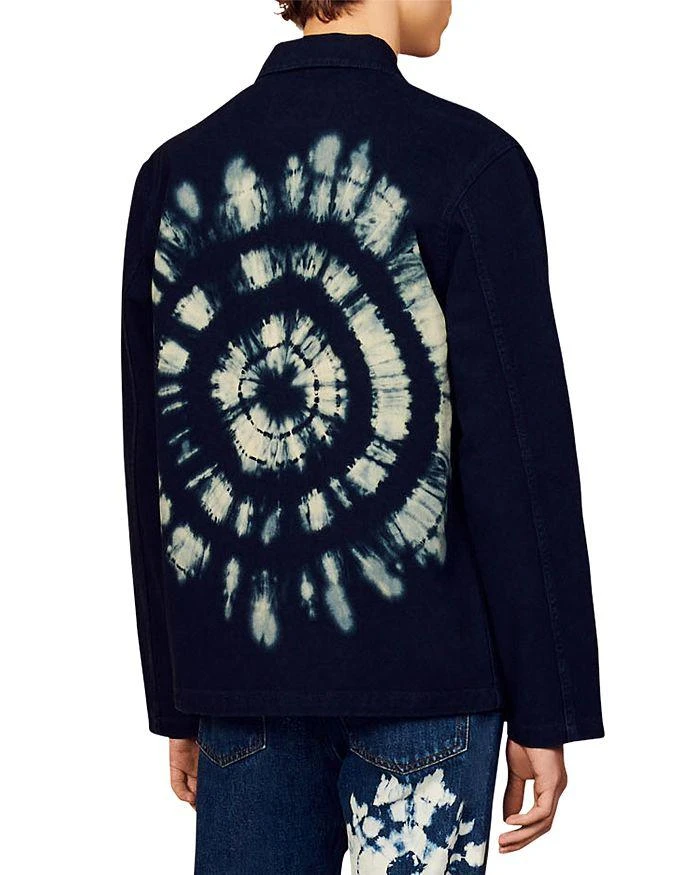 商品Sandro|E22 Worker Tie Dye Jacket,价格¥1374,第2张图片详细描述