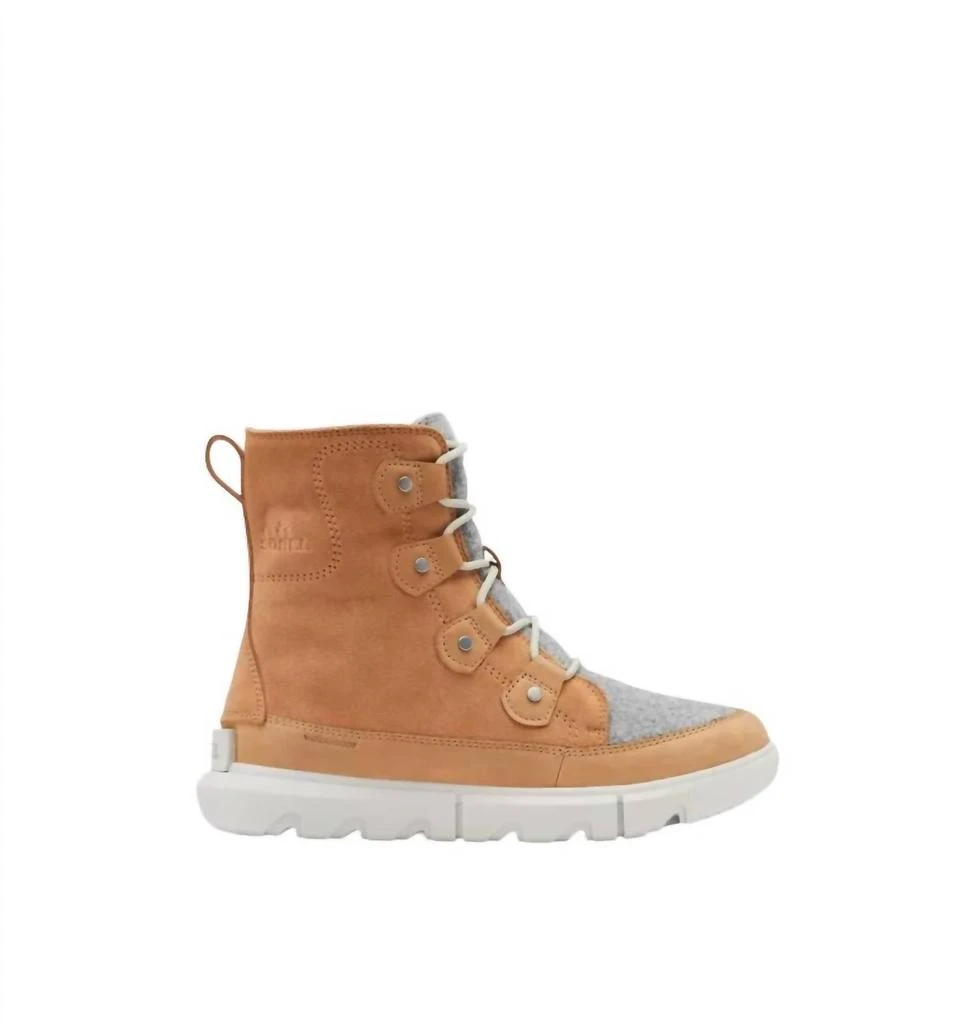 商品SOREL|Women’S Explorer Ii Joan Felt Waterproof Winter Boots In Tawny Buff, Moonstone,价格¥763,第2张图片详细描述