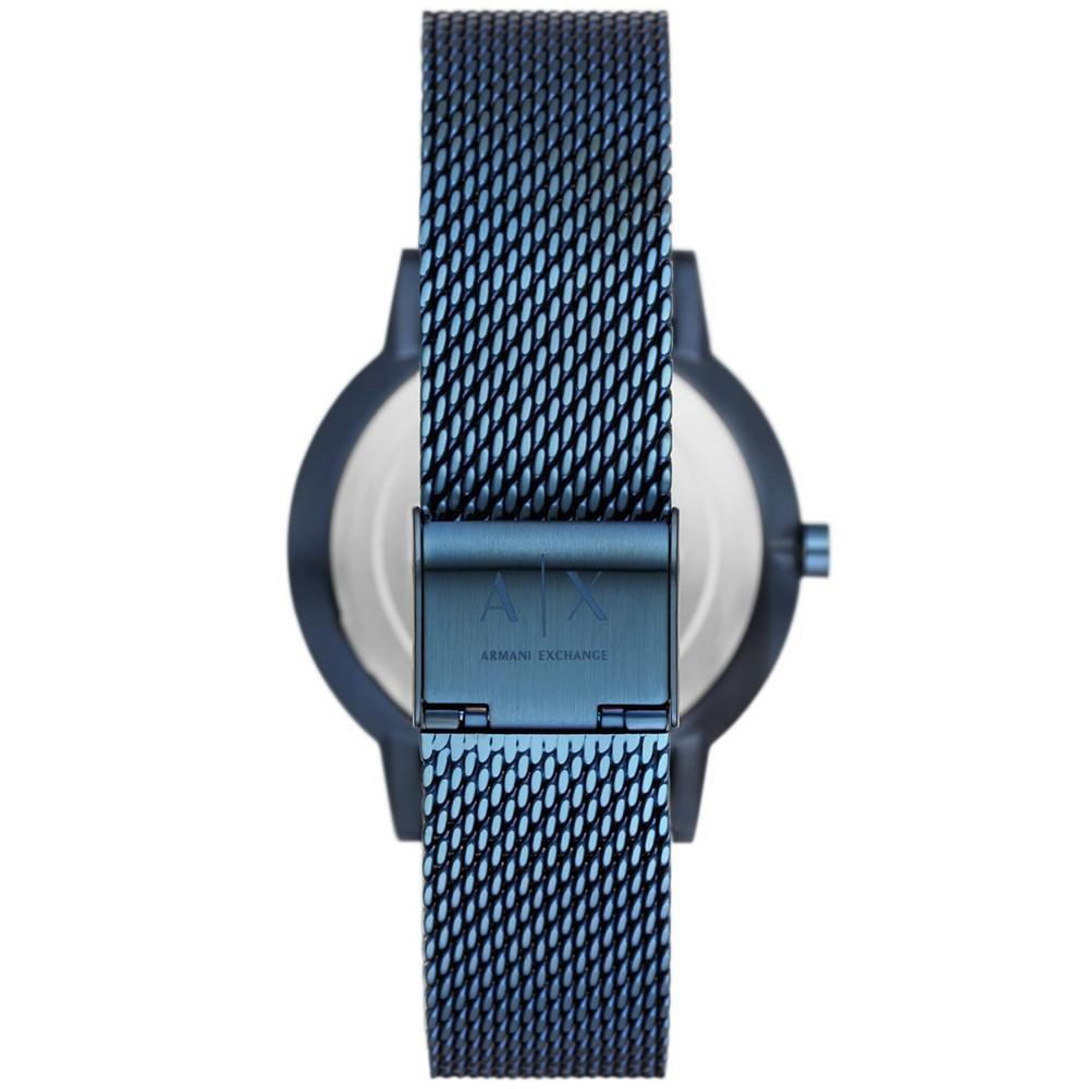 商品Armani Exchange|Men's Multifunction Blue Stainless Steel Bracelet Watch,价格¥1426,第5张图片详细描述