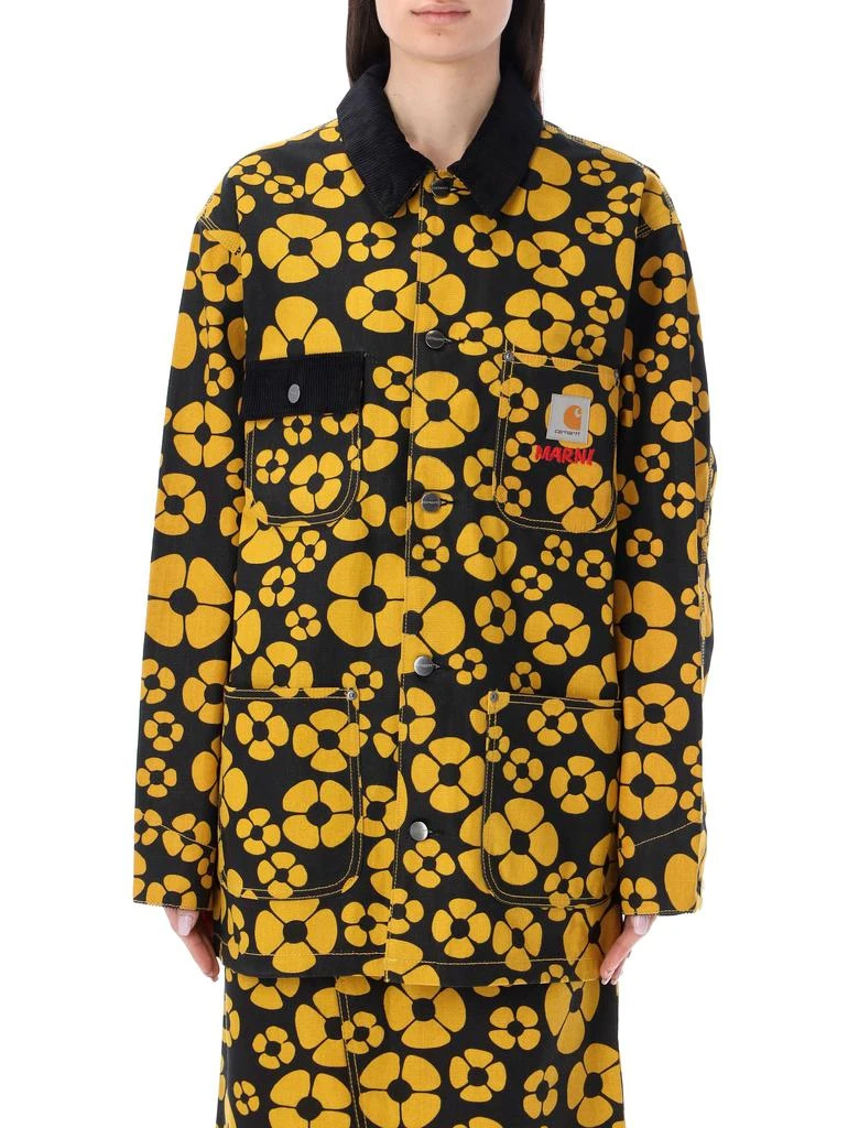 商品Marni|OVERSIZED FLORAL JACKET,价格¥2773,第1张图片