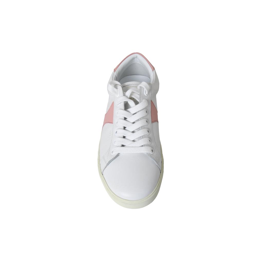 Celine Triomphe Leather Sneaker Off White Pink商品第4张图片规格展示