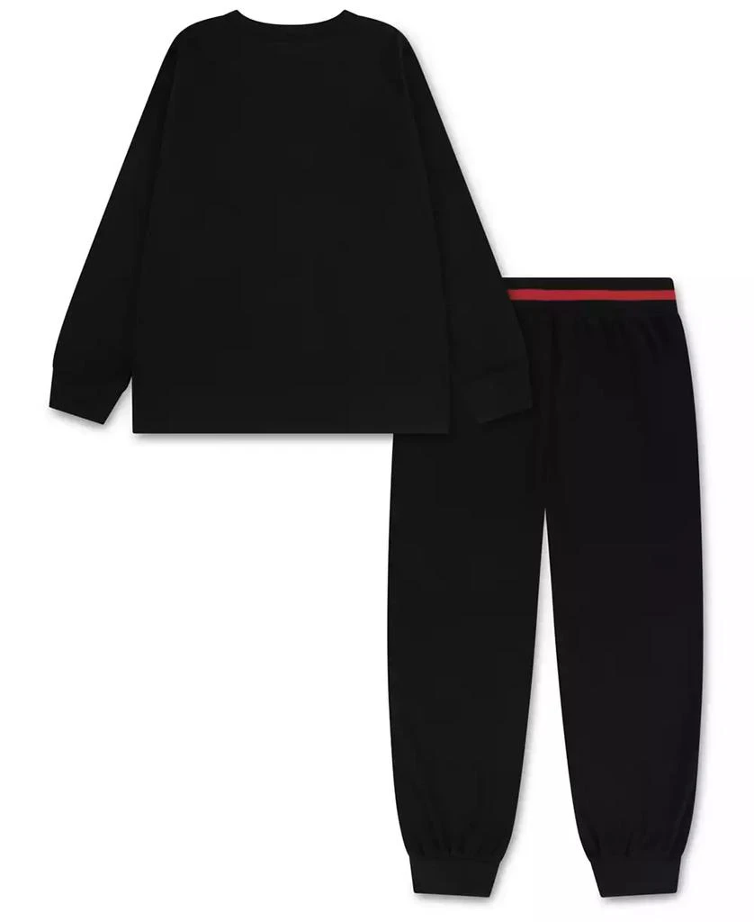 商品Ralph Lauren|Boys 8-20 2-Piece Long-Sleeve T-Shirt and Pants Pajama Set,价格¥232,第2张图片详细描述