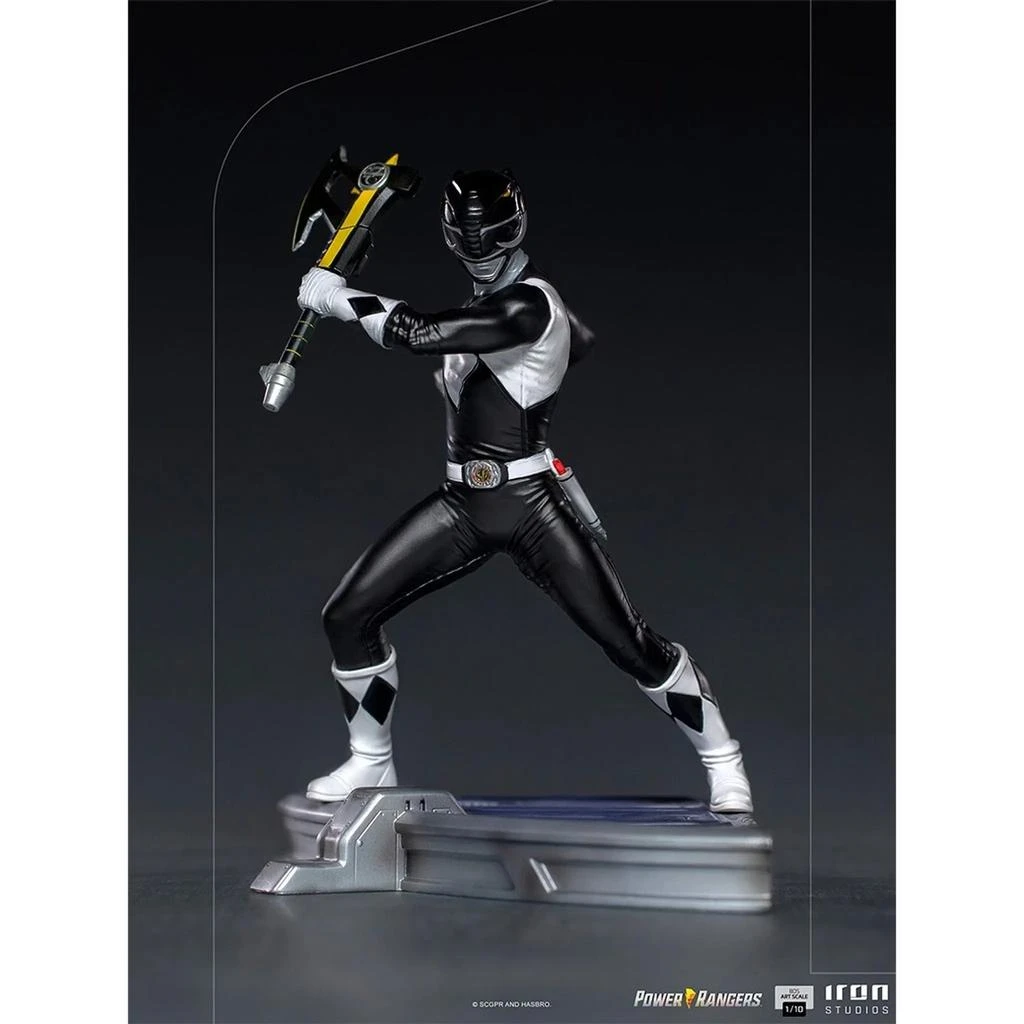 商品Iron Studios Black Ranger BDS Mighty Morphin Power Rangers Art Scale 1/10 Collectible Statue (17cm),价格¥1808,第3张图片详细描述