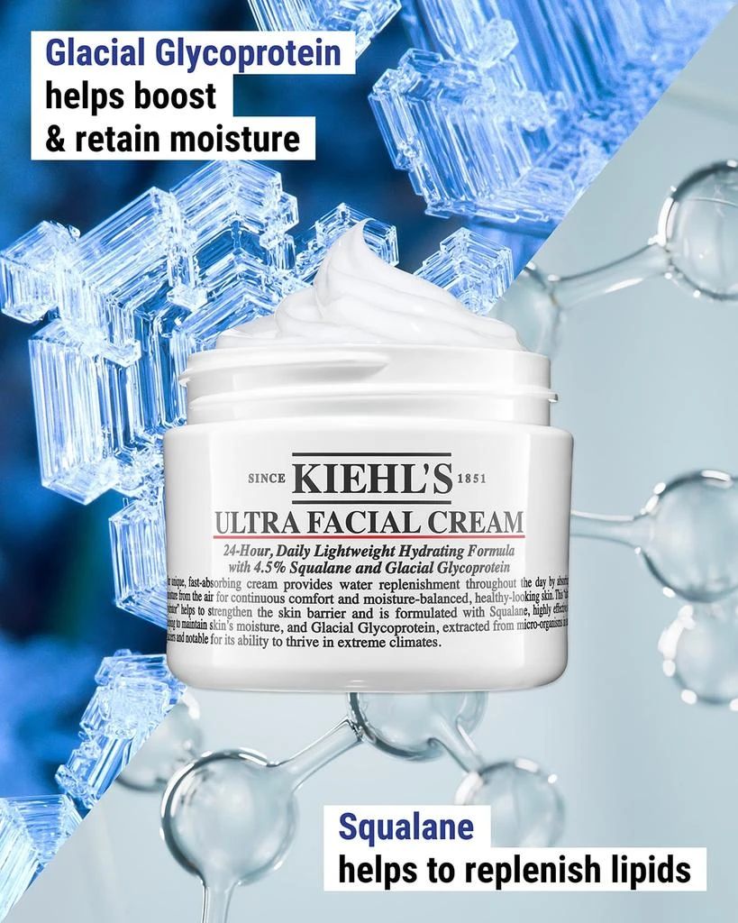 商品Kiehl's|Ultra Facial Moisturizing Cream with Squalane, 1.7 oz.,价格¥306,第4张图片详细描述
