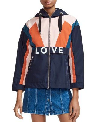 商品Maje|Blima Windbreaker Jacket,价格¥1391,第1张图片