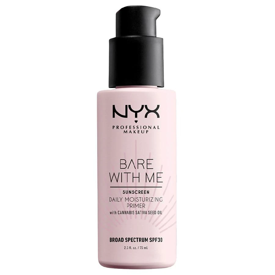 商品NYX Professional Makeup|Bare With Me Cannabis Sativa Seed Oil SPF 30 Daily Moisturizing Primer,价格¥126,第1张图片