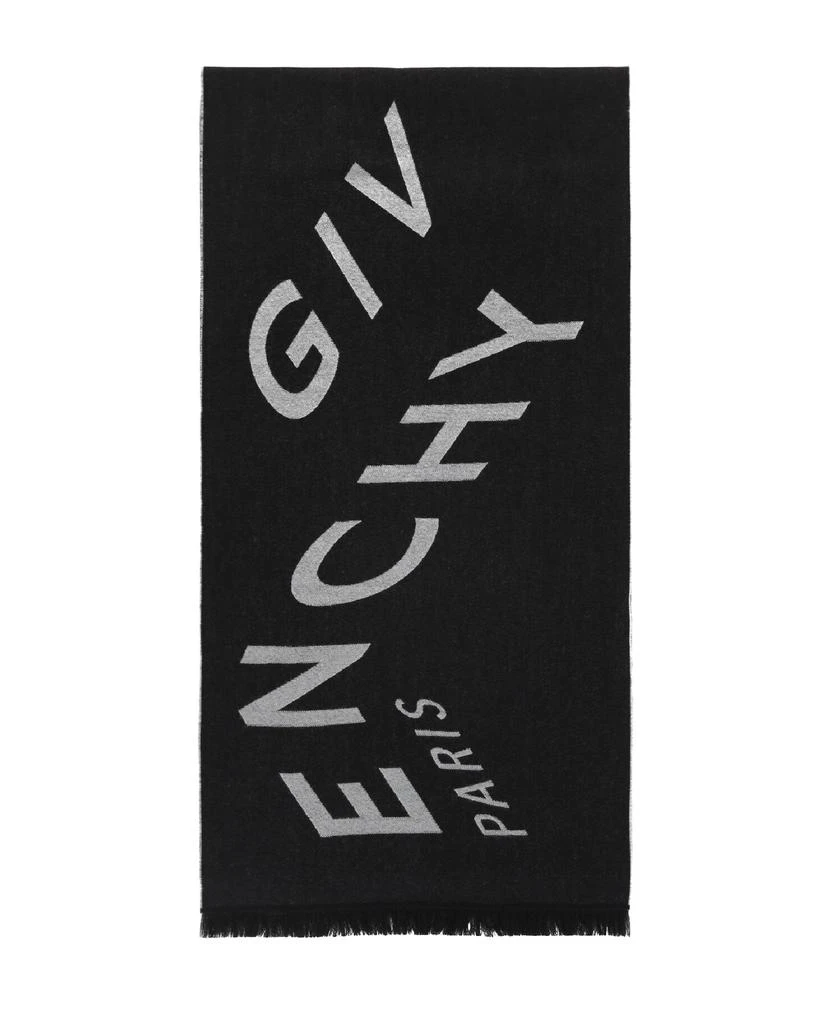 商品Givenchy|Chevron Logo Scarf,价格¥1132,第1张图片