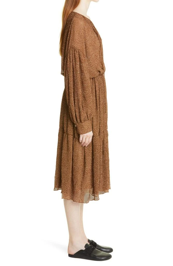 商品Vince|Starry Dot Long Sleeve Dress,价格¥1149,第3张图片详细描述