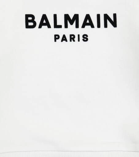 商品Balmain|Baby logo cotton sweatshirt,价格¥1556,第3张图片详细描述