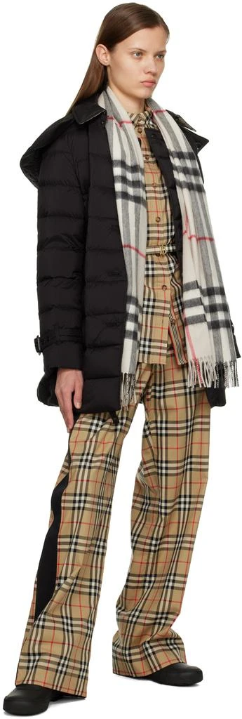 商品Burberry|Black Vintage Check Rain Boots,价格¥2692,第5张图片详细描述