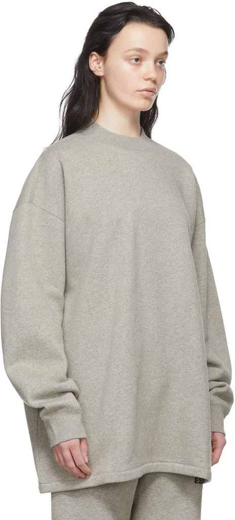 商品Essentials|Gray Relaxed Sweatshirt,价格¥590,第2张图片详细描述
