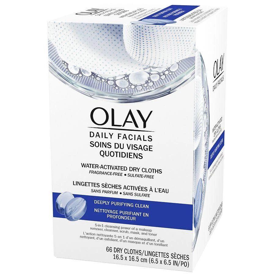 商品Olay|Deeply Purifying Clean Cleansing Cloths Fragrance Free,价格¥100,第4张图片详细描述