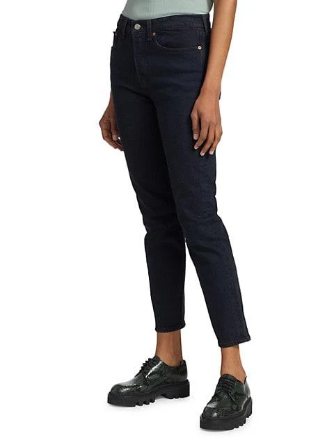 商品Levi's|Wedgie Icon High-Rise Ankle Jeans,价格¥228,第4张图片详细描述