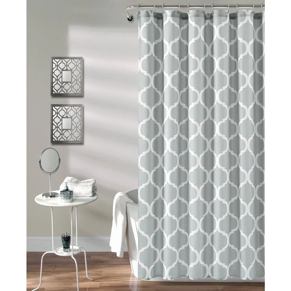 商品Lush Décor|Geo 72"x 72" Shower Curtain,价格¥328,第1张图片