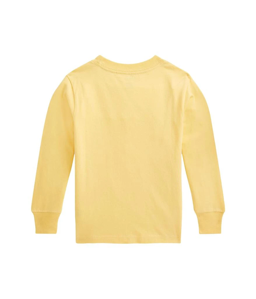 商品Ralph Lauren|Cotton Jersey Long Sleeve Tee (Little Kids),价格¥171,第2张图片详细描述