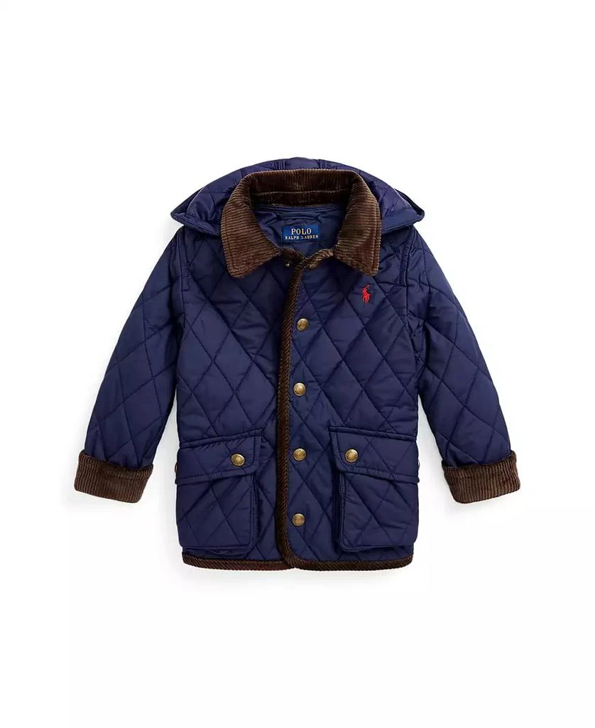 商品Ralph Lauren|Toddler and Little Boys Water- Repellent Barn Jacket,价格¥704,第2张图片详细描述