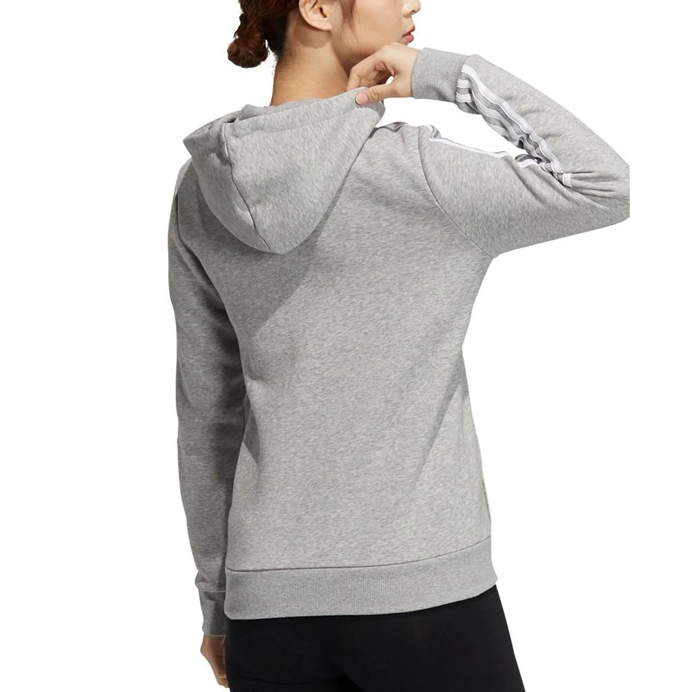 商品Adidas|Women's 3-Stripe Cotton Fleece Full-Zip Sweatshirt,价格¥180,第2张图片详细描述