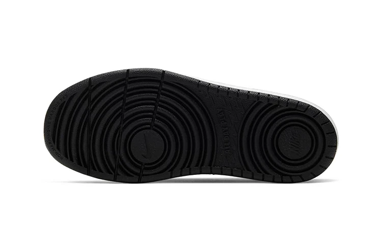 商品[国内直发] NIKE|Court Borough Low 2 皮革 舒适百搭 防滑减震耐磨 低帮 儿童板鞋 白黑 中小童,价格¥352,第7张图片详细描述