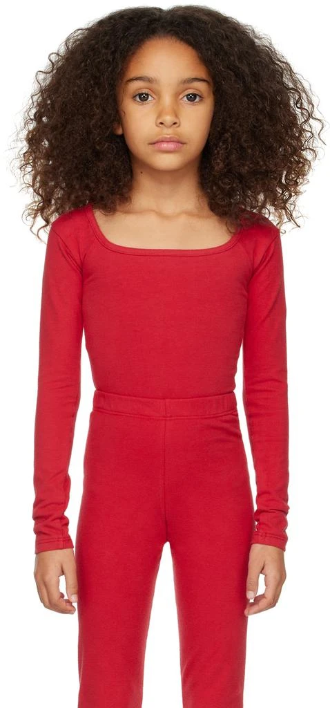 商品Gil Rodriguez|SSENSE Exclusive Kids Red El Tigre Bodysuit,价格¥125,第1张图片