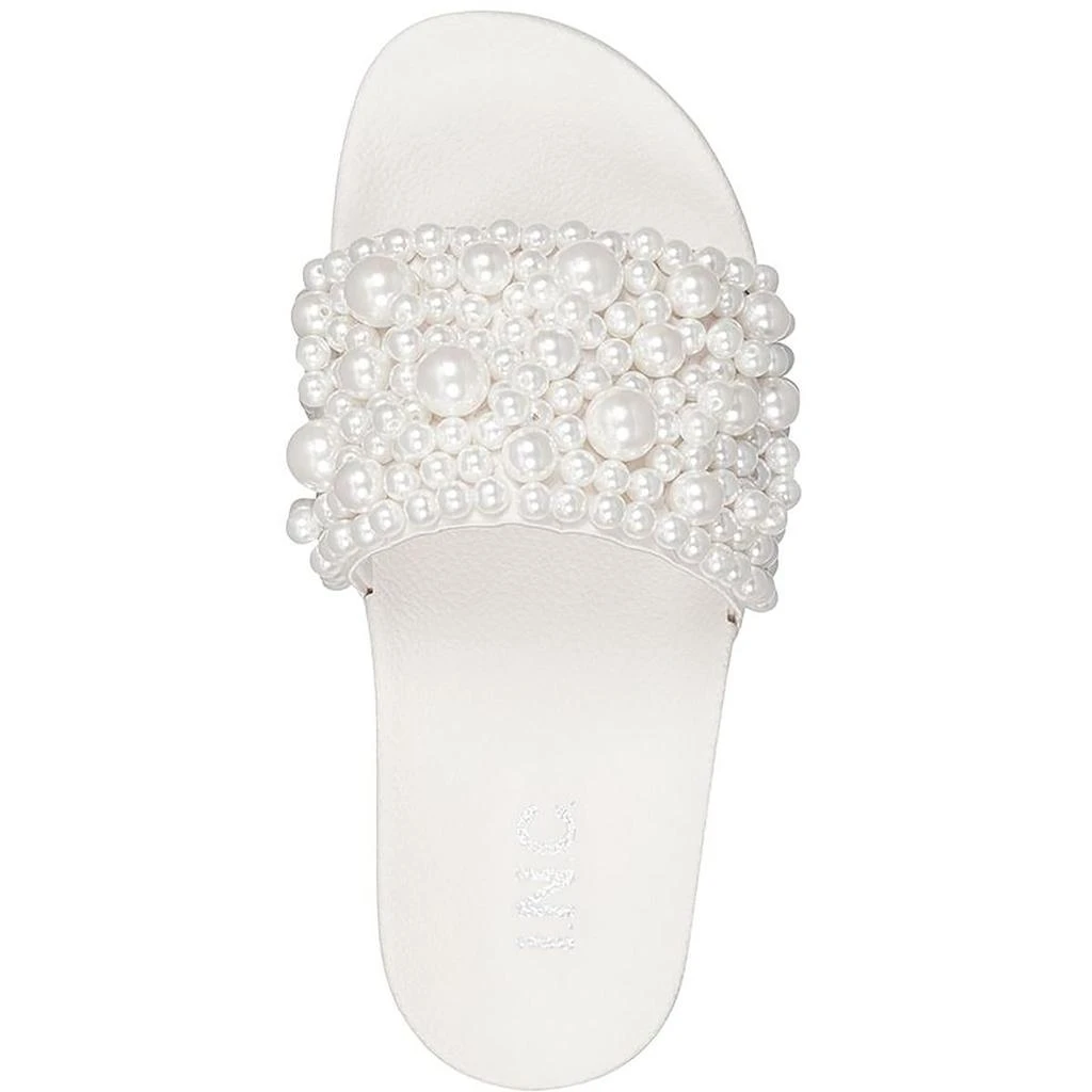 商品INC International|Peymin 73 Womens Slip On Pearls Slide Sandals,价格¥141-¥148,第1张图片详细描述