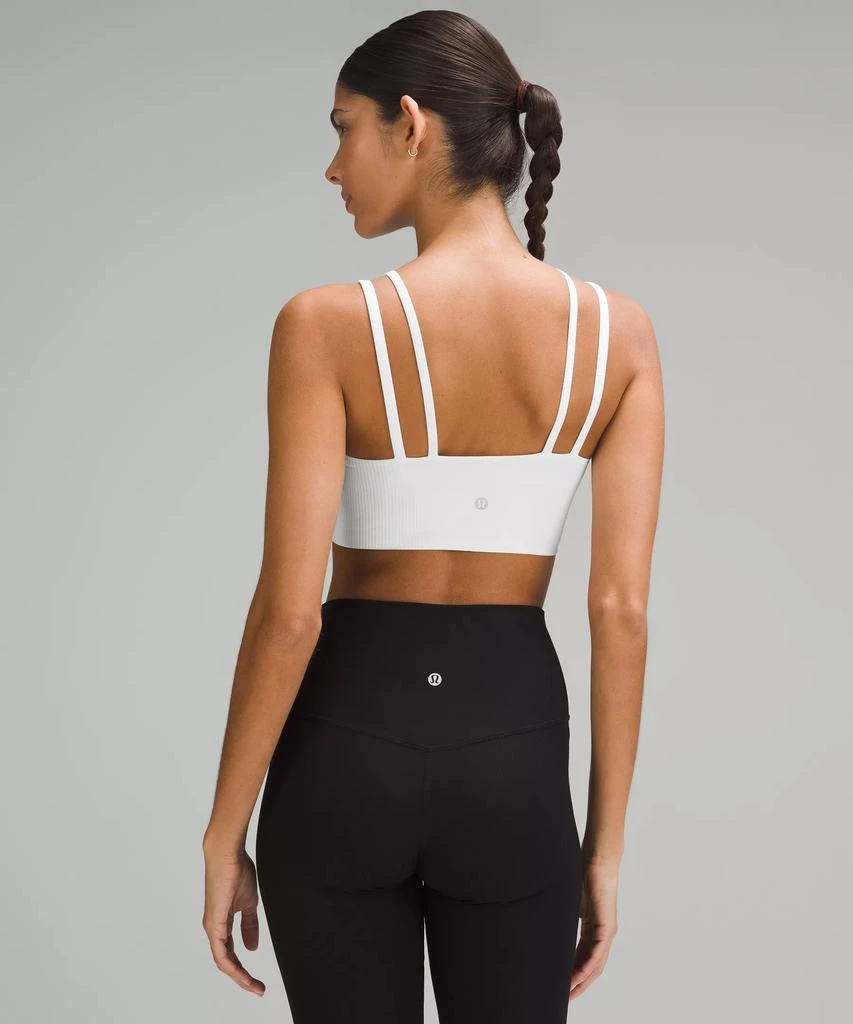 商品Lululemon|Like a Cloud Strappy Longline Ribbed Bra *Light Support, B/C Cup,价格¥320,第4张图片详细描述