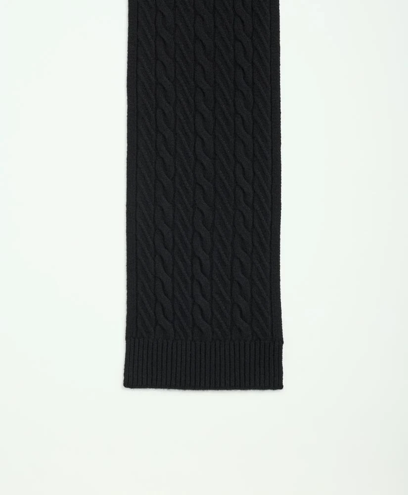 商品Brooks Brothers|Merino Wool and Cashmere Blend Cable Knit Scarf,价格¥492,第2张图片详细描述