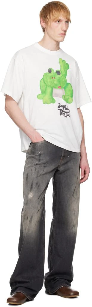 商品Small Talk Studio|白色 Watercolor Frog T 恤,价格¥915,第4张图片详细描述
