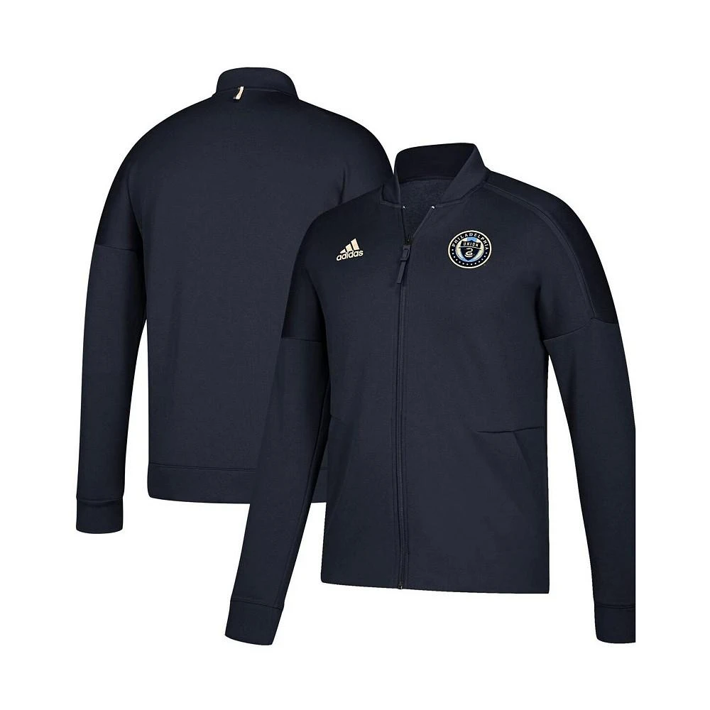 商品Adidas|Men's Navy Philadelphia Union Anthem Full-Zip Z.N.E. Jacket,价格¥741,第1张图片