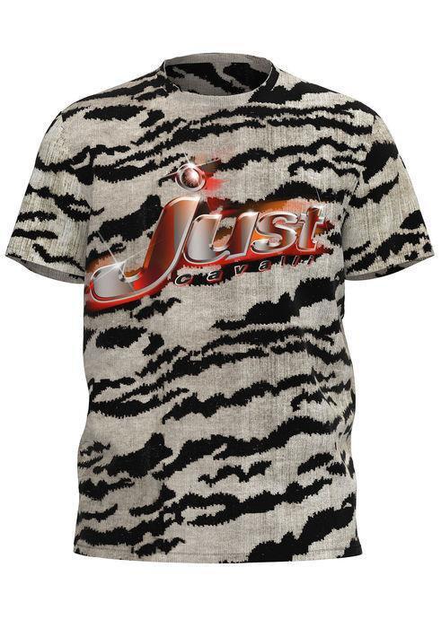 商品Just Cavalli|Just Cavalli Logo Print Crewneck T-Shirt,价格¥434,第1张图片
