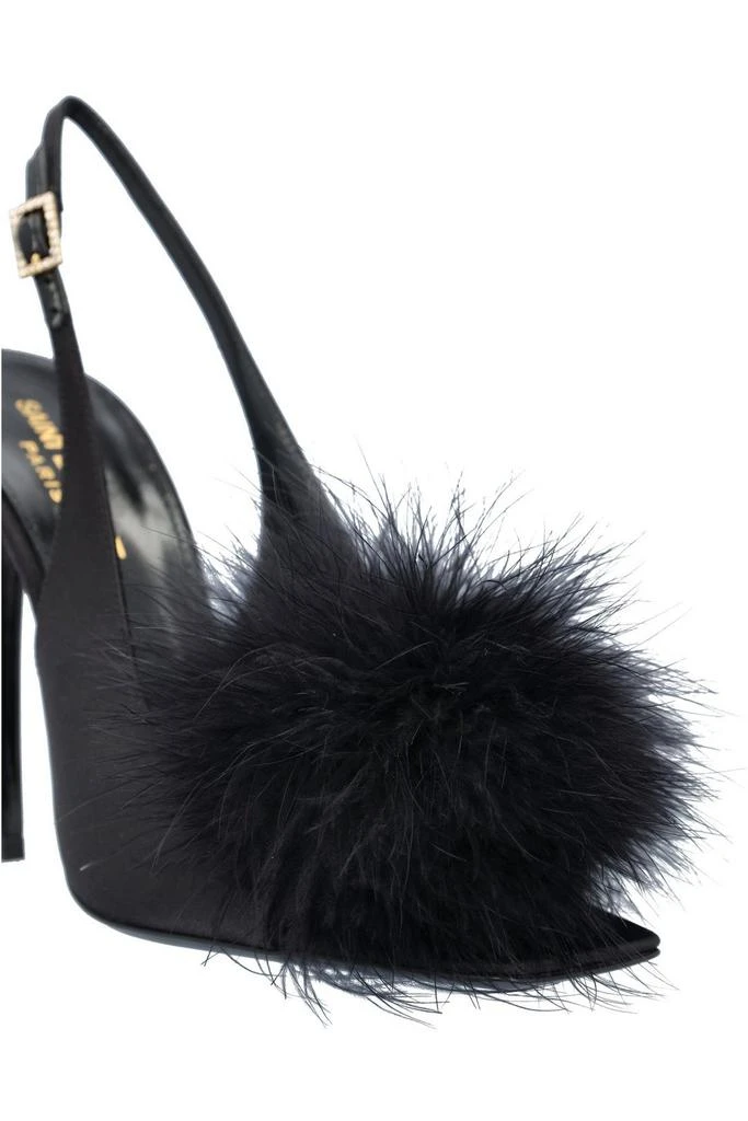 商品Yves Saint Laurent|Saint Laurent Mae Slingback Sandals,价格¥5487,第4张图片详细描述