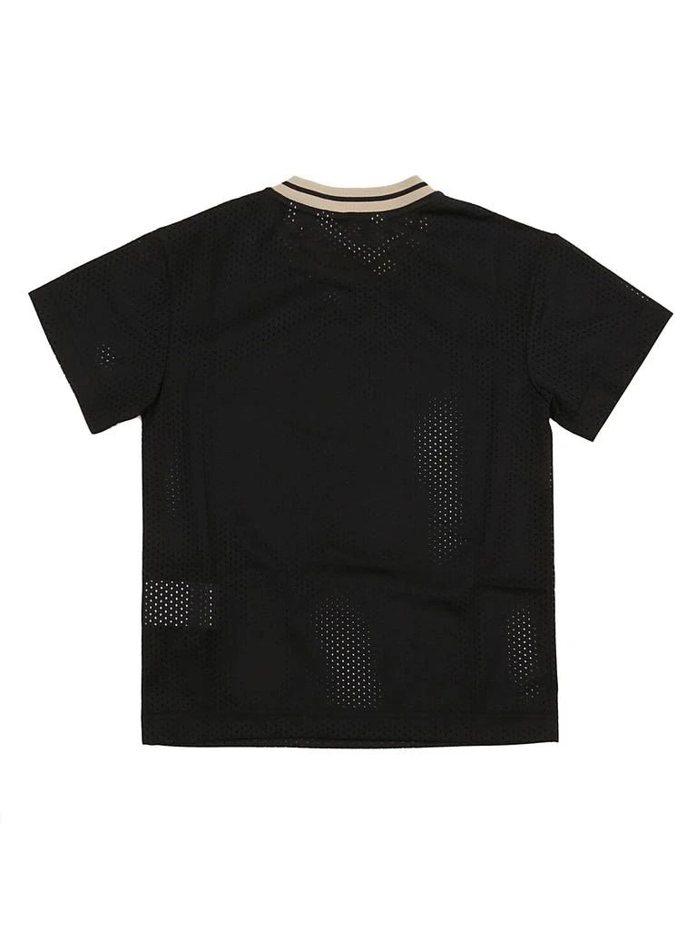 商品Palm Angels|Palm Angels Curved Logo Mesh T-shirt,价格¥1708,第2张图片详细描述