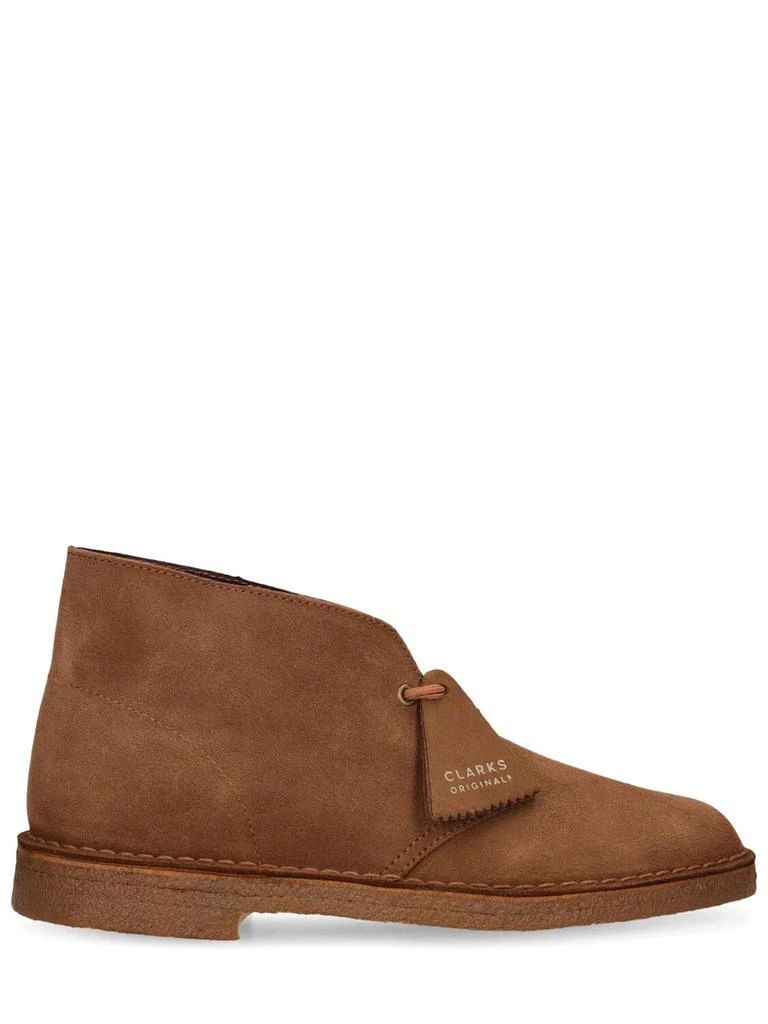 商品Clarks|Desert Boot Suede Lace-up Shoes,价格¥1062,第1张图片