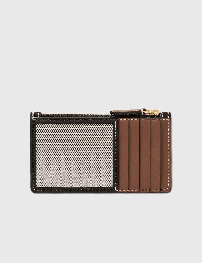 商品Burberry|Horseferry Print Canvas and Leather Zip Card Case,价格¥2319,第2张图片详细描述