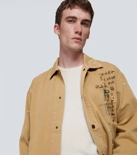 商品Incotex Ivory|x Facetasm印花棉质衬衫式夹克,价格¥2452,第5张图片详细描述