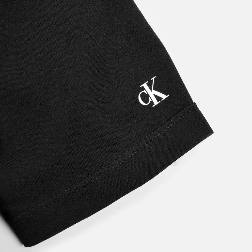 商品Calvin Klein|Calvin Klein Boys' Institutional T-Shirt - CK Black,价格¥215,第5张图片详细描述