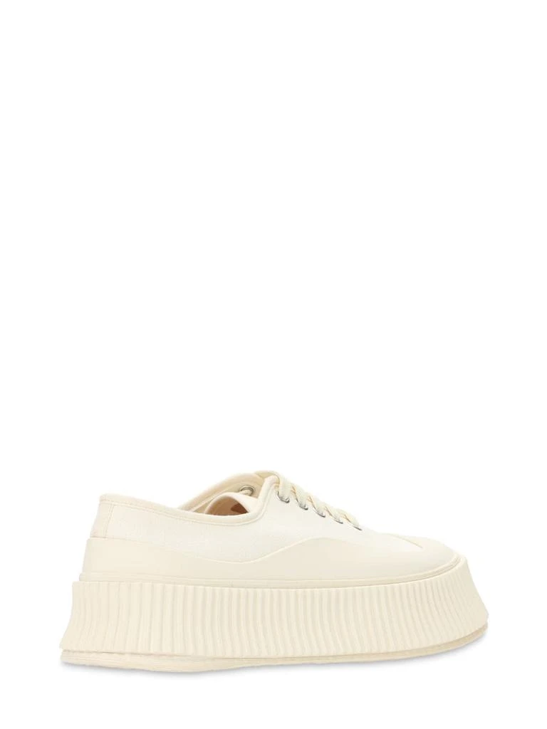 商品Jil Sander|40mm Vulcanized Cotton Canvas Sneakers,价格¥5104,第3张图片详细描述