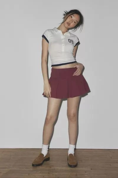 商品Out From Under|Out From Under Prep School Pleated Micro Mini Skort,价格¥151,第1张图片详细描述