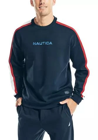 商品Nautica|Sustainably Crafted Color Block Sweatshirt,价格¥340,第1张图片