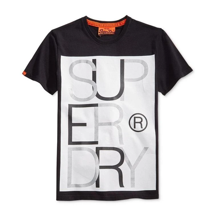 商品Superdry|男士Logo印花T恤,价格¥135,第1张图片