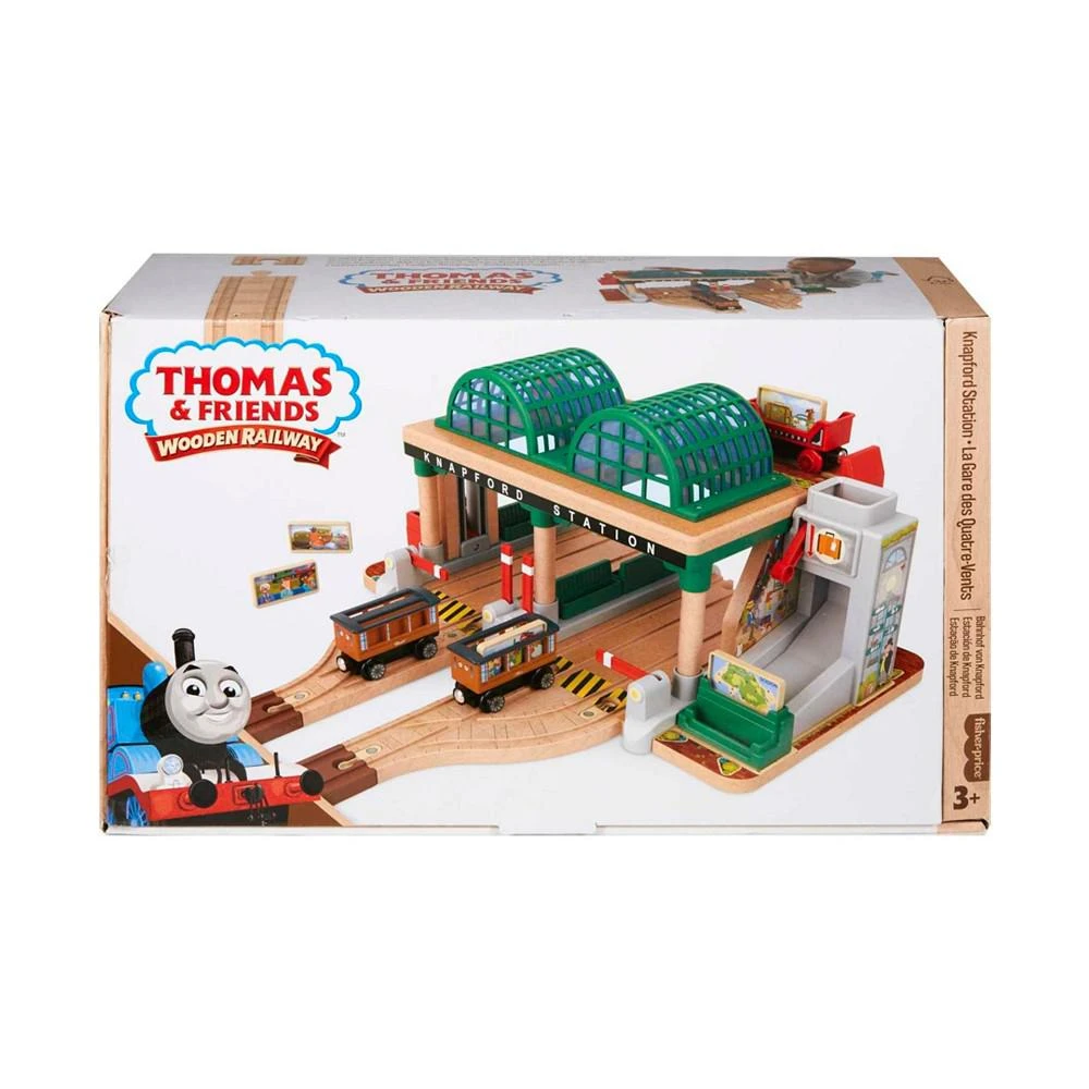 商品Fisher Price|Thomas Friends Wooden Railway Knapford Station Passenger Pickup Playset,价格¥665,第2张图片详细描述