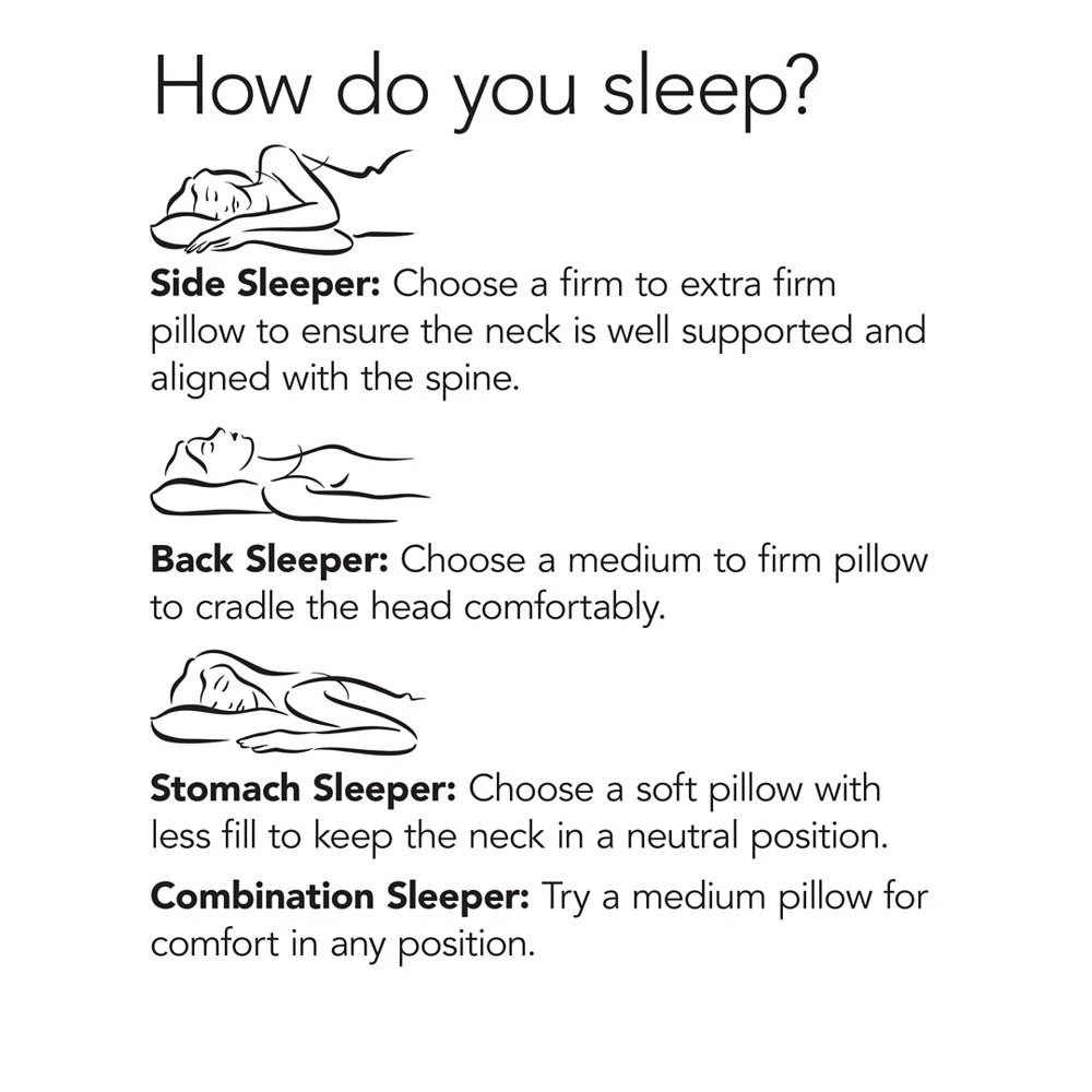 Reversible Memory Foam and Fiber Pillow 商品