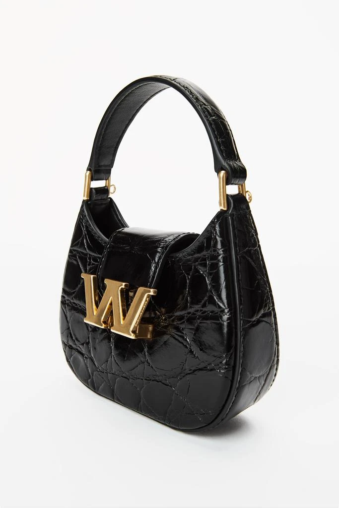 商品Alexander Wang|W LEGACY MICRO HOBO BAG IN CROC LEATHER,价格¥2456,第2张图片详细描述