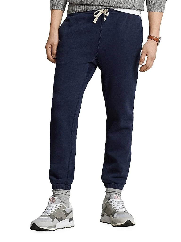 商品Ralph Lauren|Fleece Cotton-Blend Sweatpants,价格¥777,第2张图片详细描述