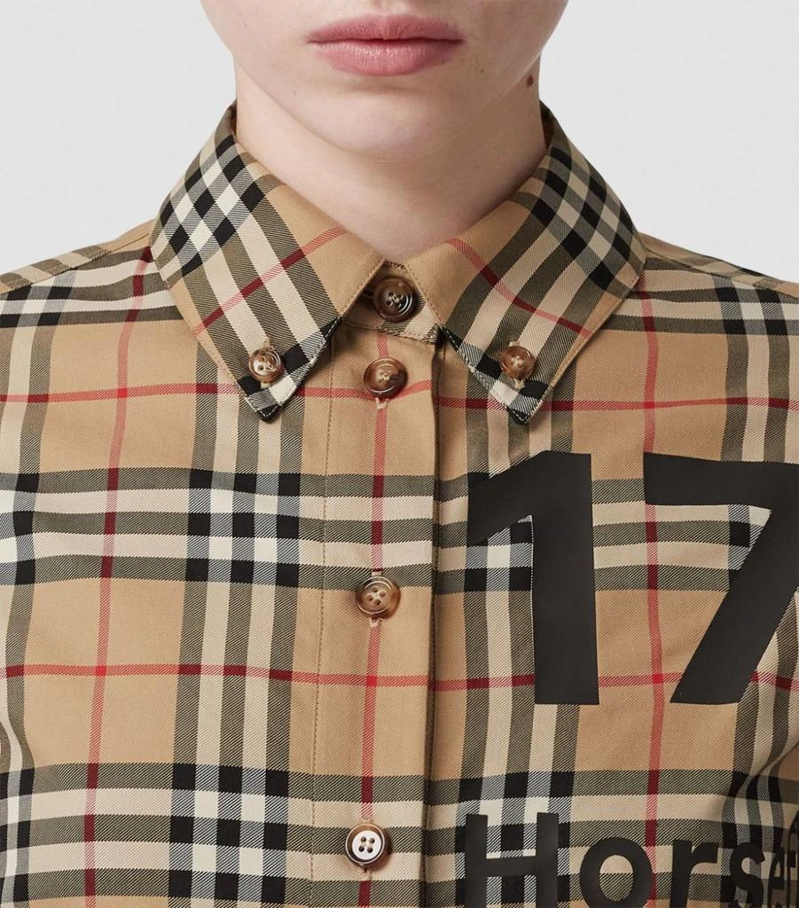 商品Burberry|Vintage Check Shirt Dress,价格¥7345,第5张图片详细描述