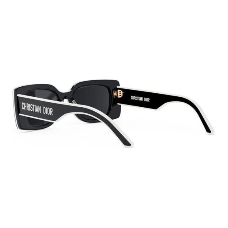商品[国内直发] Dior|【可配度数】迪奥 侧面字母 板材镜架 不规则形 太阳眼镜 女款 黑色,价格¥2389,第10张图片详细描述