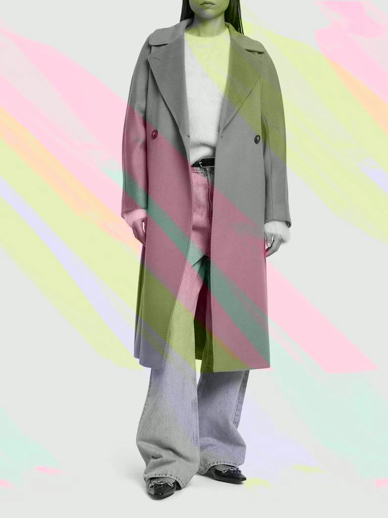 商品Weekend Max Mara|Resina Belted Wool Midi Coat,价格¥9183,第1张图片