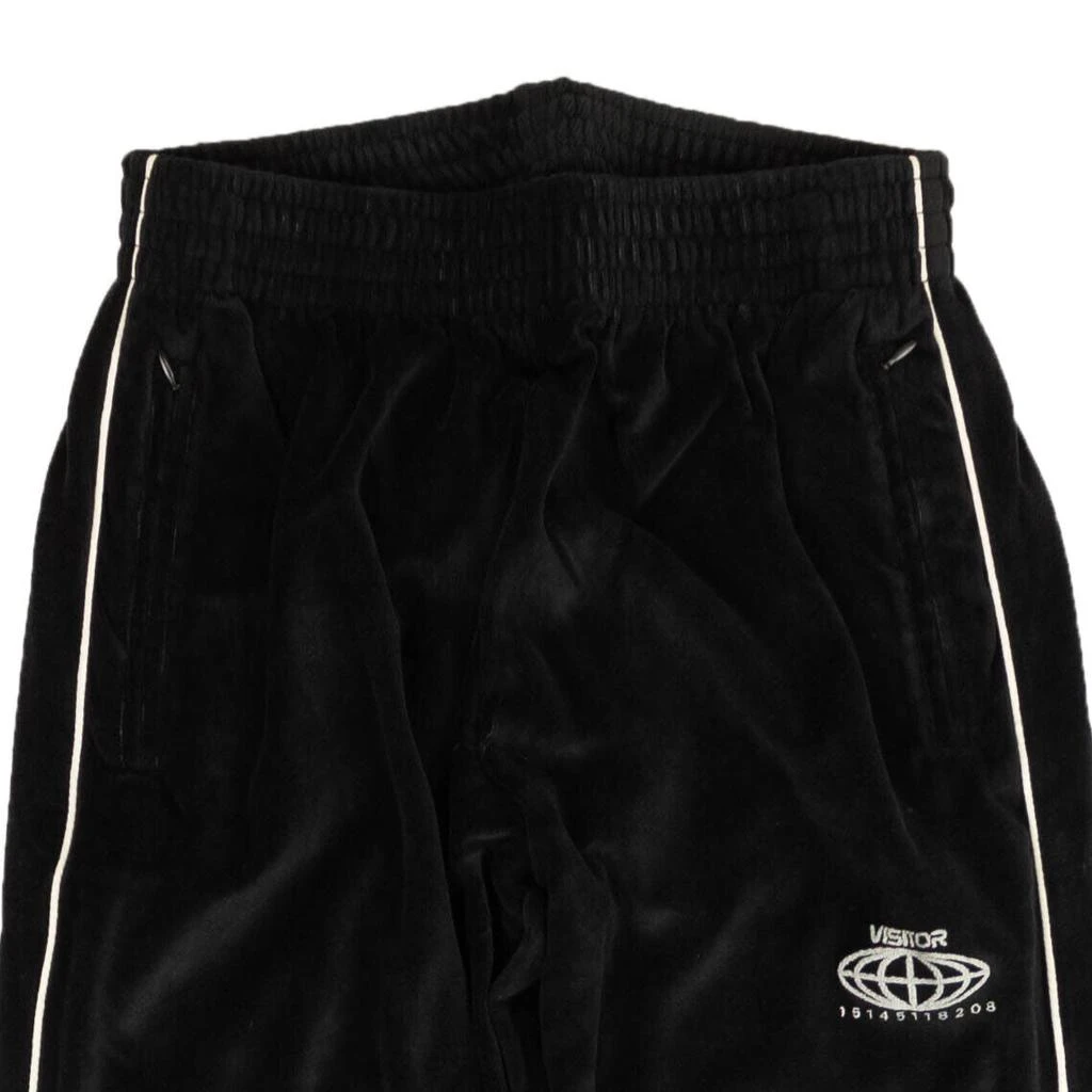 商品Visitor on Earth|Black Velour Logo Sweatpants,价格¥314,第2张图片详细描述