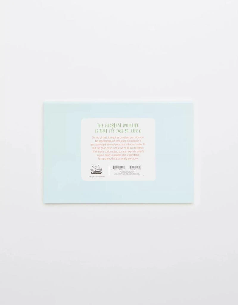 商品Aerie|Notes For The Daily Struggles Sticker Book,价格¥37,第1张图片