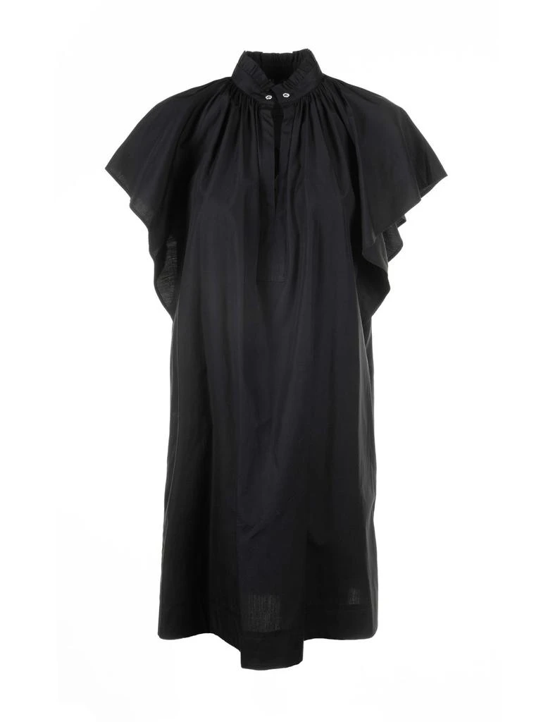 商品Max Mara|Max Mara Studio Ruffled Short-Sleeved Dress,价格¥1463,第1张图片